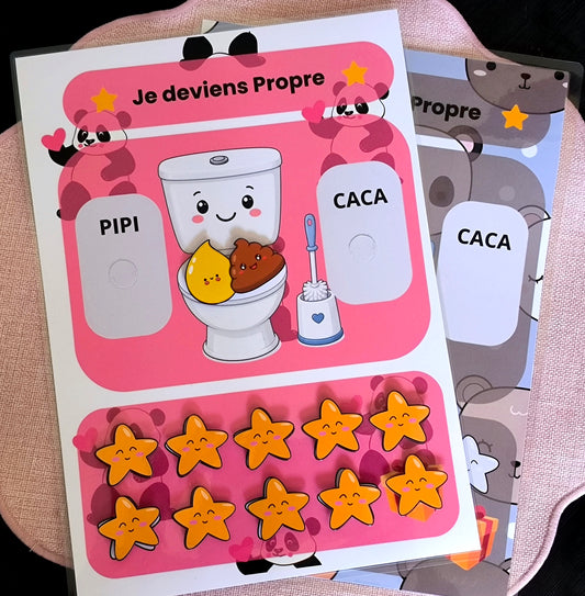 Tableau Apprentissage de la propreté Enfant