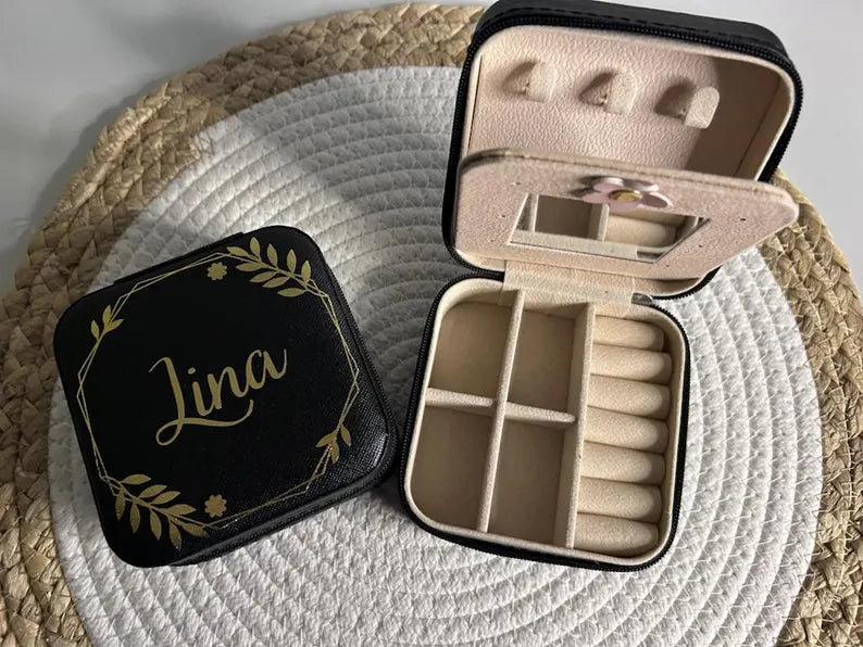 Boite à Bijoux Personnalisé, Cadeau , Anniversaire ou Mariage